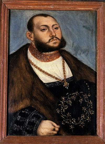 Juan Federico el Magnánimo, Elector de Sajonia de Lucas Cranach the Elder